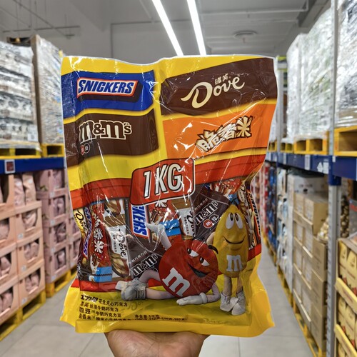士力架德芙脆香米m豆混合袋装1KG
