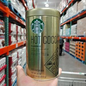 Costco代购美国原装进口STARBUCKS/星巴克可可粉850g西式热冲饮粉