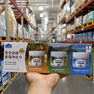 会员空气放克Air Funk空气净味芳香罐安全除甲醇高效去异味300g*3
