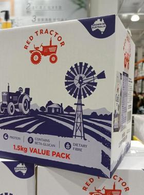 Costco山姆代购澳洲进口红色拖拉机奇亚籽燕麦片800g速食营养早餐
