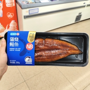 盒马代购 NB蒲烧鳗鱼330g活鳗加工去腥入味肉质香嫩软绵海鲜快手菜