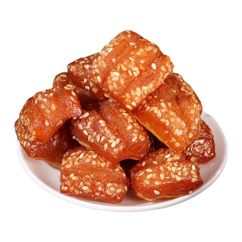 山东特产蜜三刀芝麻糕点酥大刀油果子怀旧零食小吃老式茶点心麻条_虎窝淘
