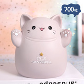 储钱罐2021年新款 只存不取存钱罐女孩儿公主储存T罐存钱只进不i.