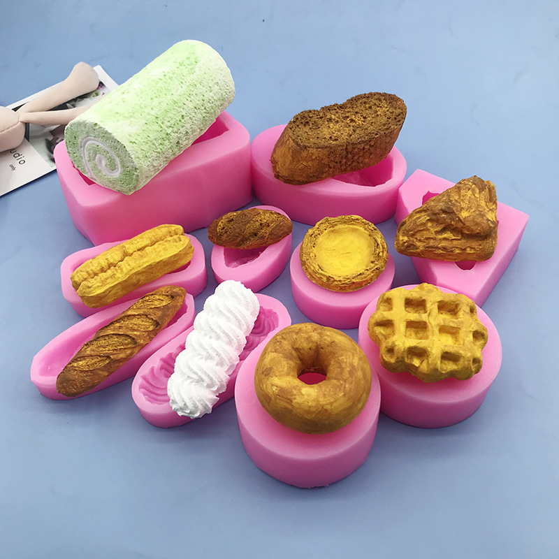 贝果法棍油条瑞士卷蛋挞模具DIY