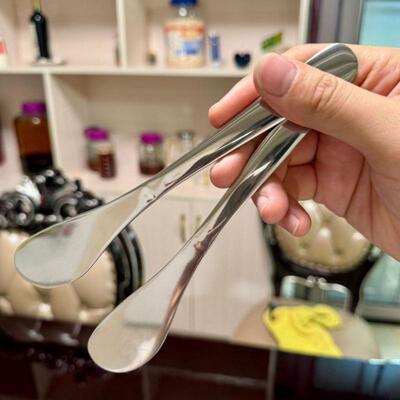 饺子馅刮板新款不锈钢饺子食品级饺子馅家用馄饨专用馅料加厚压舌