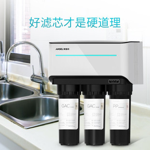安吉尔净水器家用直饮厨下纯水机双水机过滤器净水机J1205-ROB8b
