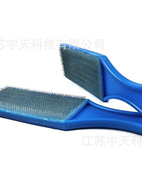 船舶塑料柄锉刀刷锉梳刷清锉刀刷IMPA号510231船用柳梳刷