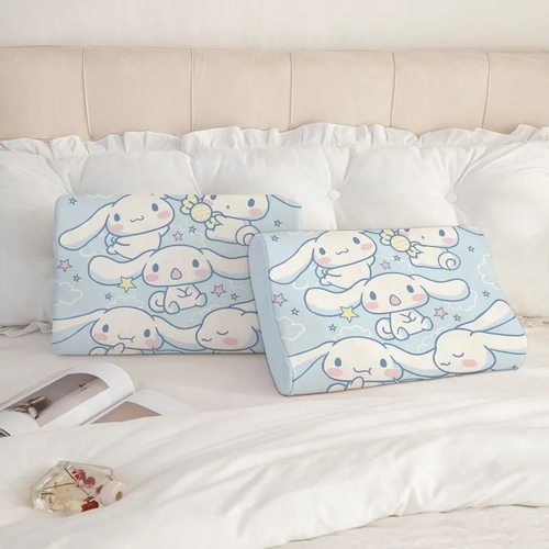 玉桂狗卡通可爱牛奶绒乳胶枕头套
