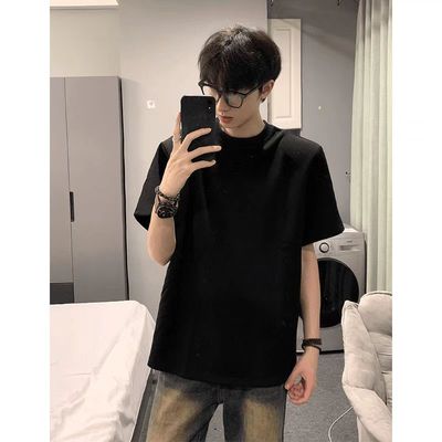 320g重磅美式短袖T恤男女