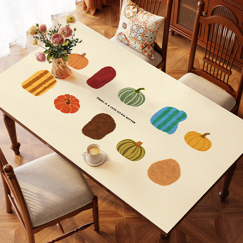 美式2026新款餐桌垫防水防油防烫免洗桌布高级感茶几桌面保护垫,居家布艺,桌布,淘宝优惠券,粉丝福利购,淘宝优惠卷