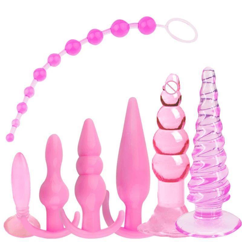Silicone Butt Plug Dildo Masturbation Anal Plug Vaginal