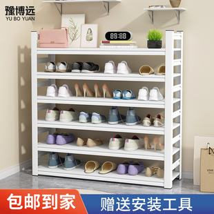 家用门口落地钢制鞋 柜 架简易收纳置物鞋 架子家用入户门多层置物鞋