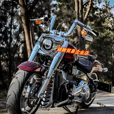 哈雷街霸肥仔加高把猿猴羊角车把