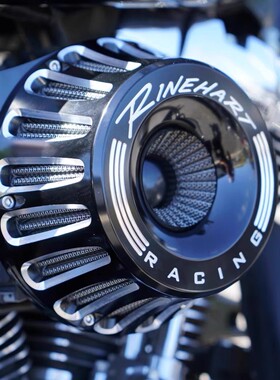 适用哈雷883X48肥仔街霸突破者大滑翔改装莱茵哈特大流量进气空滤