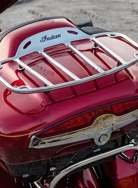适用于印第安公路大师Roadmaster改装后顶箱长途加装行李架