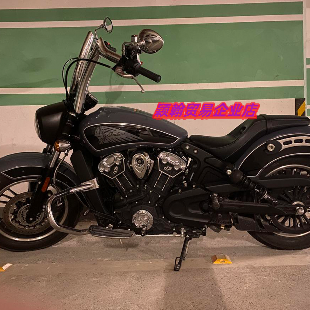 侦察兵Bobber羊角把改装加高车把