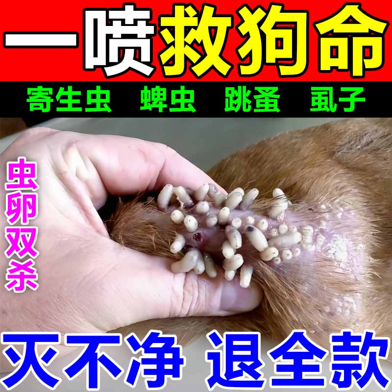 永不生虫】狗狗百虫清宠物专用内外一体驱虫药跳蚤虱子蜱虫全虫净