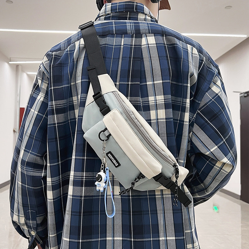 斜挎包男士简约百搭手机包韩版潮牌小挎包女运动骑行背包新款胸包,箱包皮具/热销女包/男包,男士包袋,淘宝优惠券,粉丝福利购,淘宝优惠卷