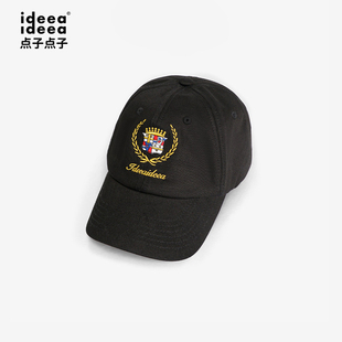 ideeaideea 点子点子「皇家徽章」复古老钱风刺绣棒球帽