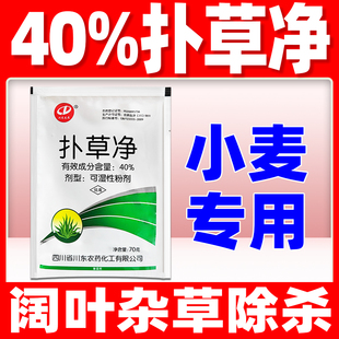 40%扑草净除草剂正品农药小麦田专用除草剂阔叶杂草专用扑草净