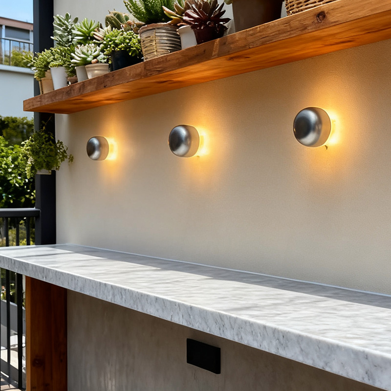 景献洗墙灯户外防水壁灯五金材质