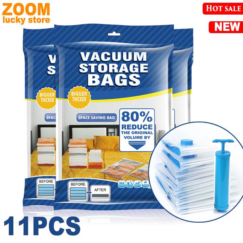 10PCS vacuum bag gift Electric pump vacuum storage bags
