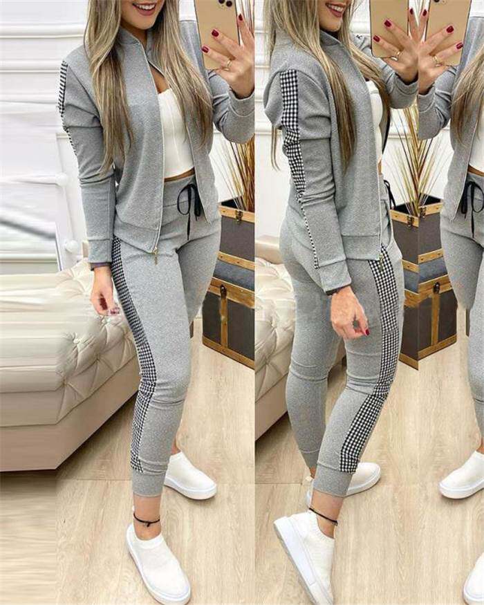 欧美运动服套装女 спорт костюм ж sport suit women