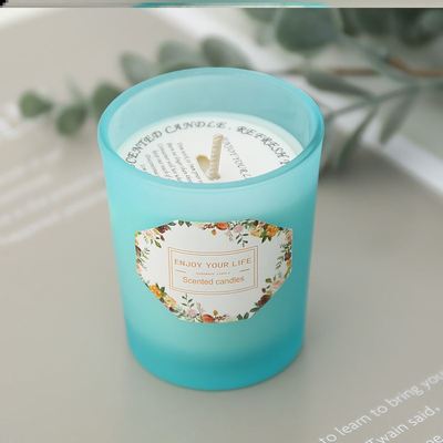 Scented essential oil scented candle Scented glass candle
