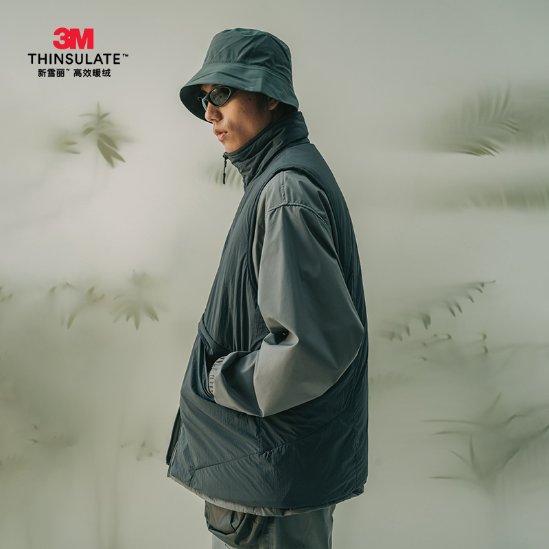 MOSEALAND3M新雪丽棉马甲