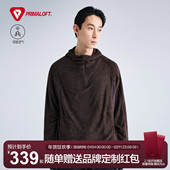 MOSEALAND秋冬PrimaLoft Active Evolve半开襟连帽卫衣夹克外套男