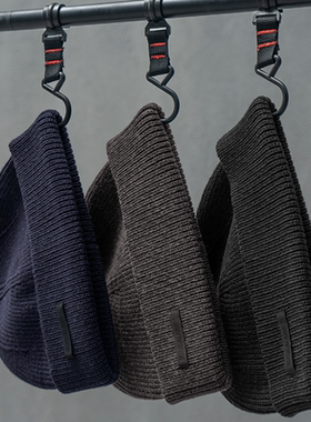 MOSEALAND 3A抗菌保暖冷帽冬季男女简约毛线帽