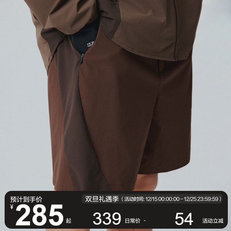 MOSEALAND网点休闲机能五分裤