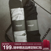 coolmax透气短袖 t恤套装 男夏季 MOSEALAND 侧边开衩纯色基础打底衫