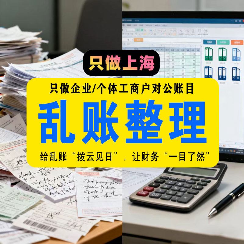 公司错乱账整理+税务合理性检查