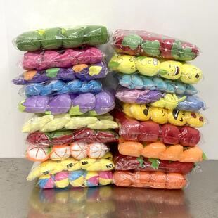 大量成包选款1元玩具礼品便宜3寸抓娃娃机公仔6-10厘米毛绒小挂件