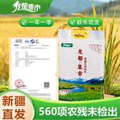 2025新米龙都集市雪疆玉粒香米新疆大米软糯劲道