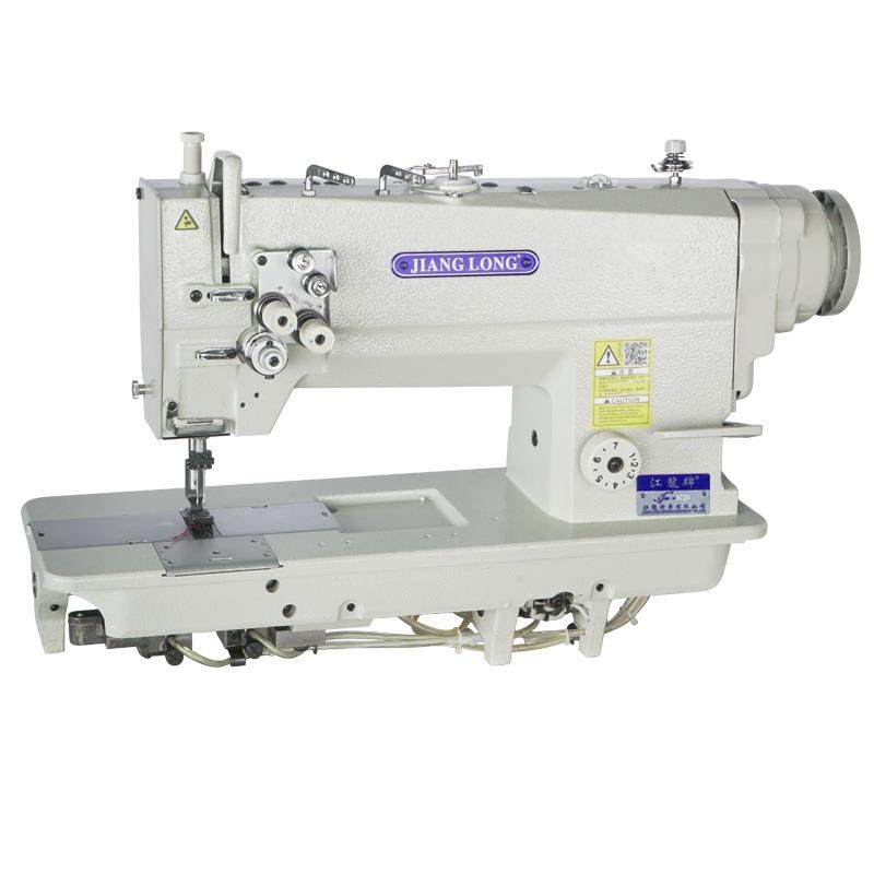 872双针平缝车DY双针车牌大梭沙发皮革双线缝纫机节能电机