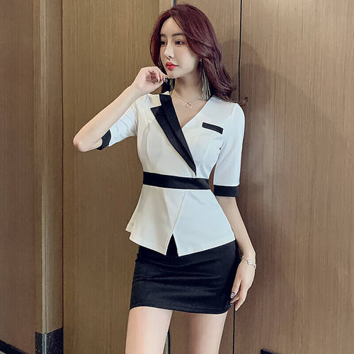 理微技师服秋款足浴店足疗技师工作服气质桑拿按摩PA养生沐足店白