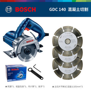 博世（BOSCH）云石切割机GDC140瓷砖石材切割机圆锯家用多功能云