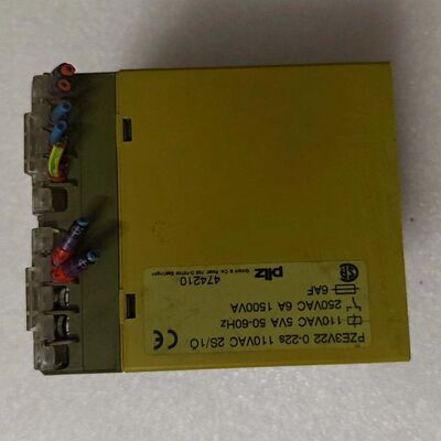 皮尔兹PILZ安全继电器PZE3V22-0-22s 110V