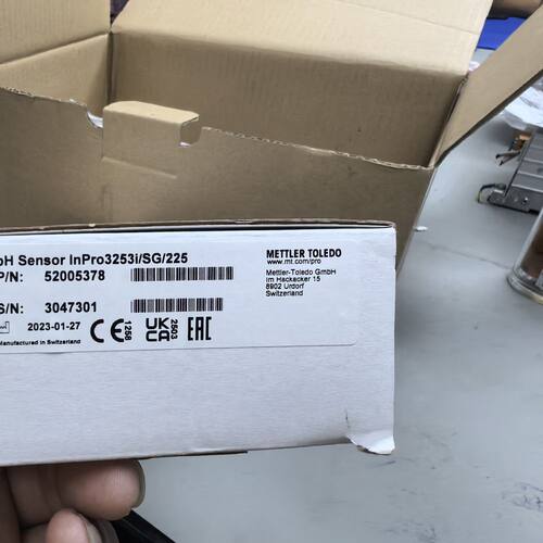 梅特勒TOLEDO pH传感器 InPro3253i/SG/