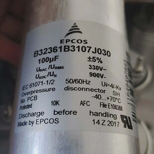 EPCOS/B32361B3107J030 100UF 90