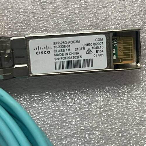 SFP-25G-AOC3m交换机连接线10-3238-0