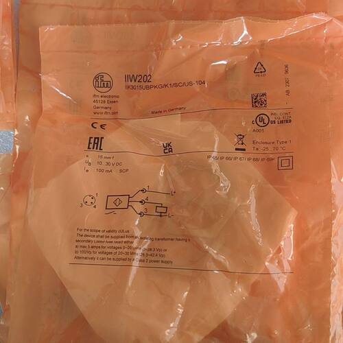 易福门IIW202防焊 传感器 m30项目剩余110