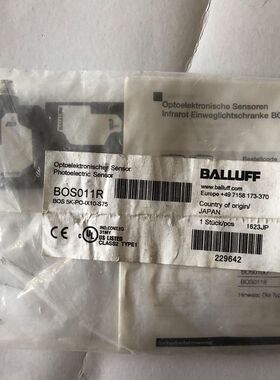 BALLUFFBALLUFF巴鲁夫BOS011R光电