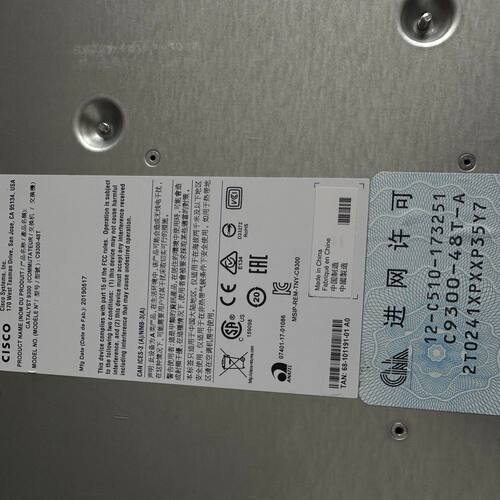 C9300-48T-A 48口千兆交换机 NM-BLAN