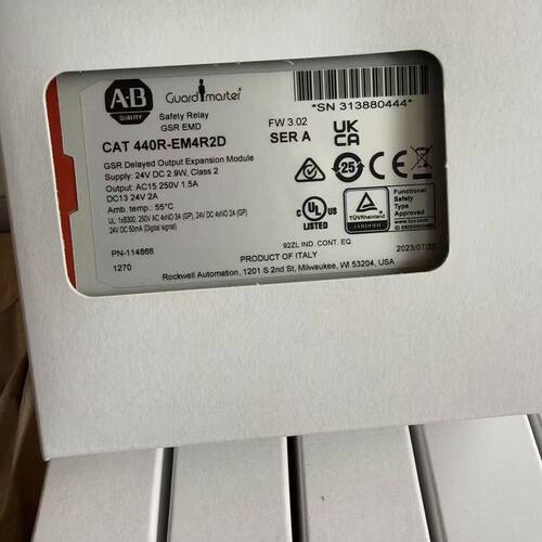 AB罗克韦尔安全继电器CAT 440R-EM4R2D