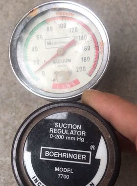 BOEHRINGER 7700  SUCTION REGUL