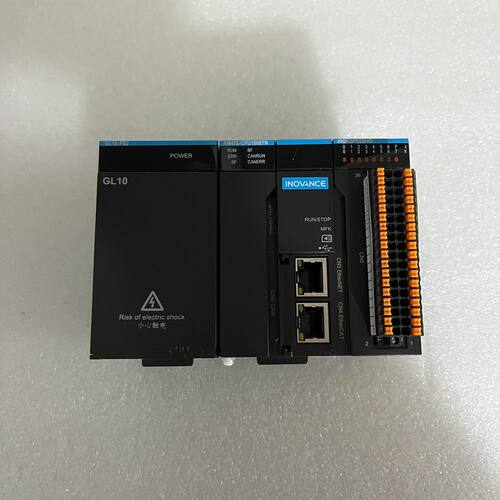 汇川PLC模块 主机型号AM402-CPU1608TN 电源