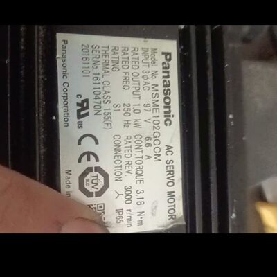 伺服电机 MSME102GCCM   1.0KW